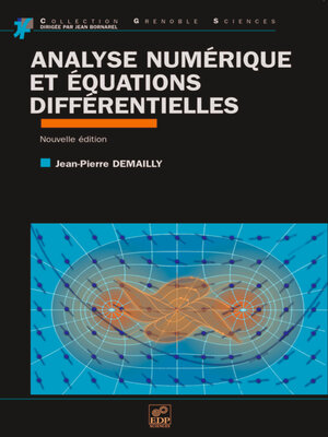 cover image of Analyse numérique et équations différentielles